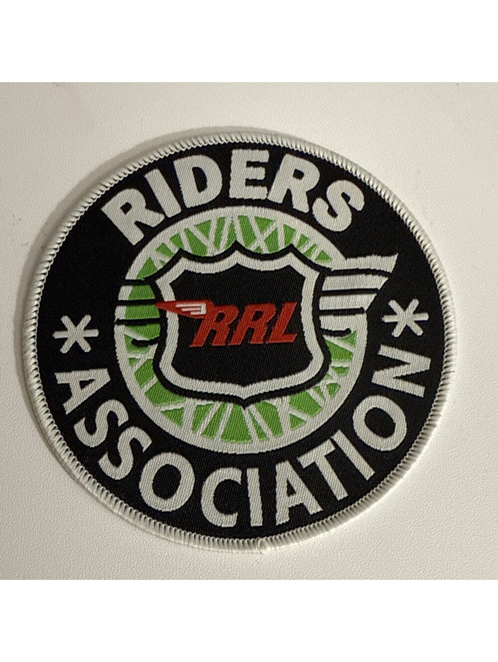 LARGE POLO RALPH LAUREN PATCHES RRL Riders Association 3.5 INCH